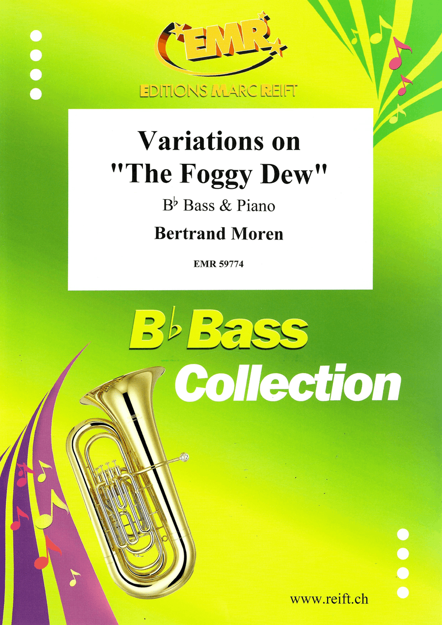 Variations on The Foggy Dew Voice Solo scores gallery preview page 1