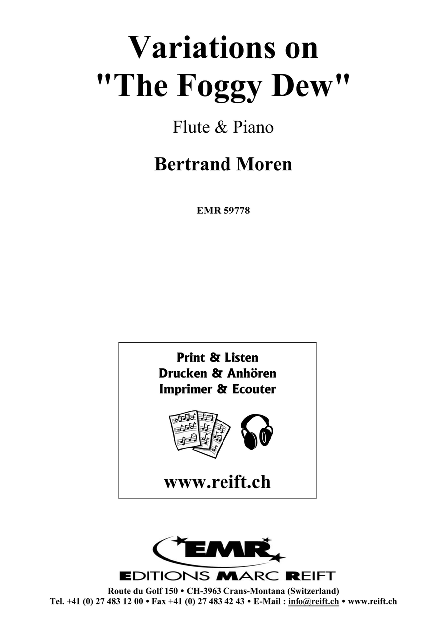 Variations on The Foggy Dew Flute Solo scores gallery preview page 2