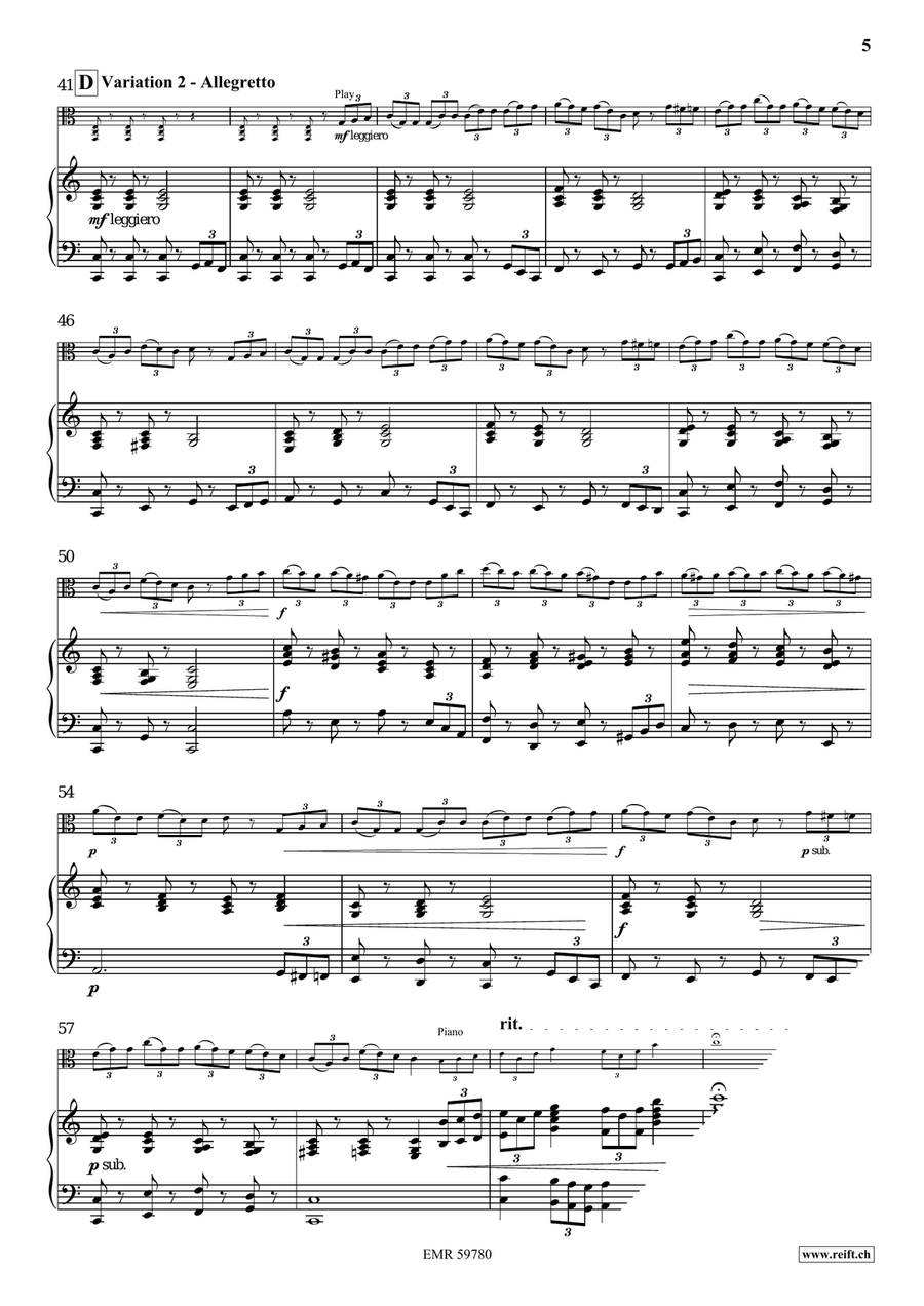 Variations on The Foggy Dew Piano Accompaniment scores gallery preview page 7