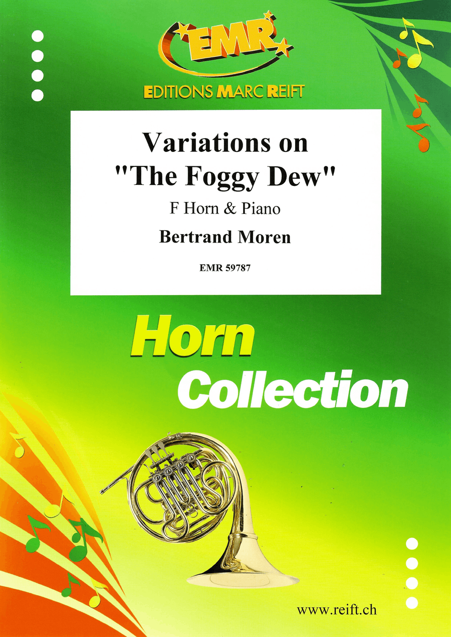 Variations on The Foggy Dew Horn scores gallery preview page 1