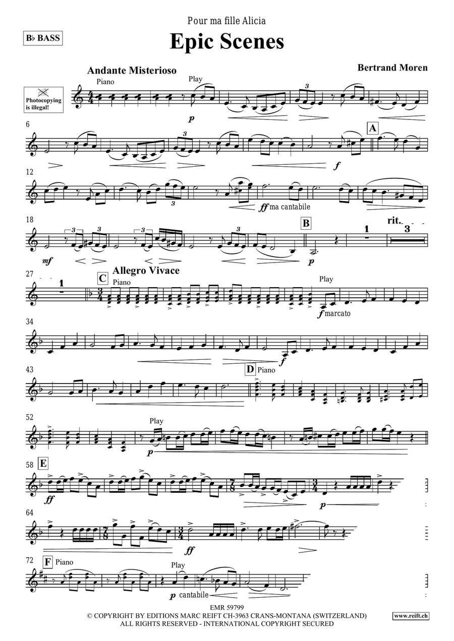 Epic Scenes Epic Scenes Voice Solo scores gallery preview page 4