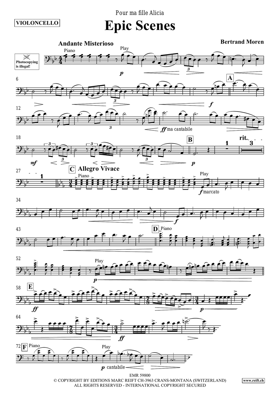 Epic Scenes Epic Scenes Piano Accompaniment scores gallery preview page 4