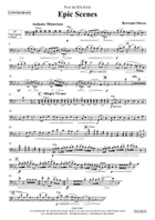 Epic Scenes Double Bass scores gallery preview page 4