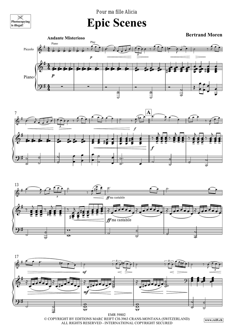 Epic Scenes Epic Scenes Piccolo scores gallery preview page 5