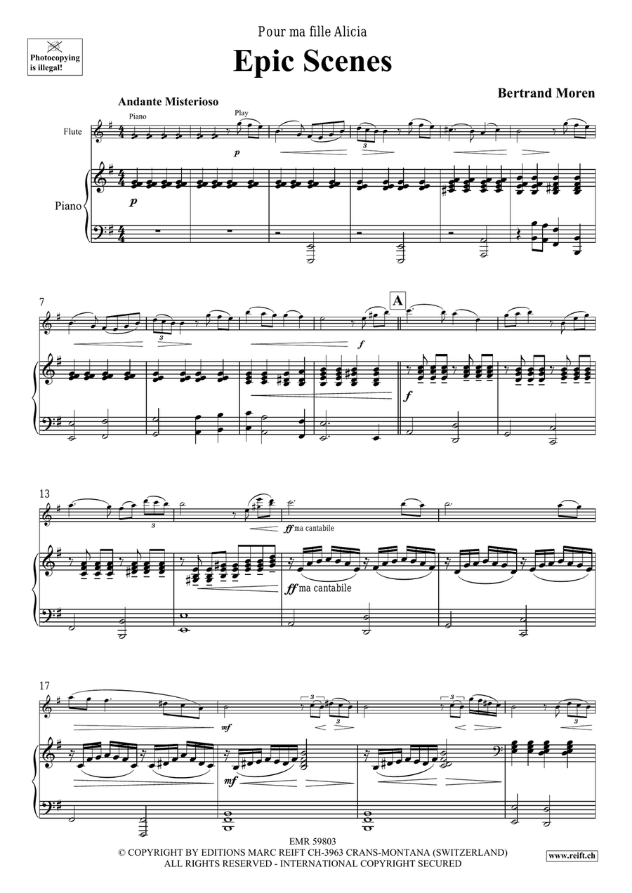 Epic Scenes Epic Scenes Flute Solo scores gallery preview page 5