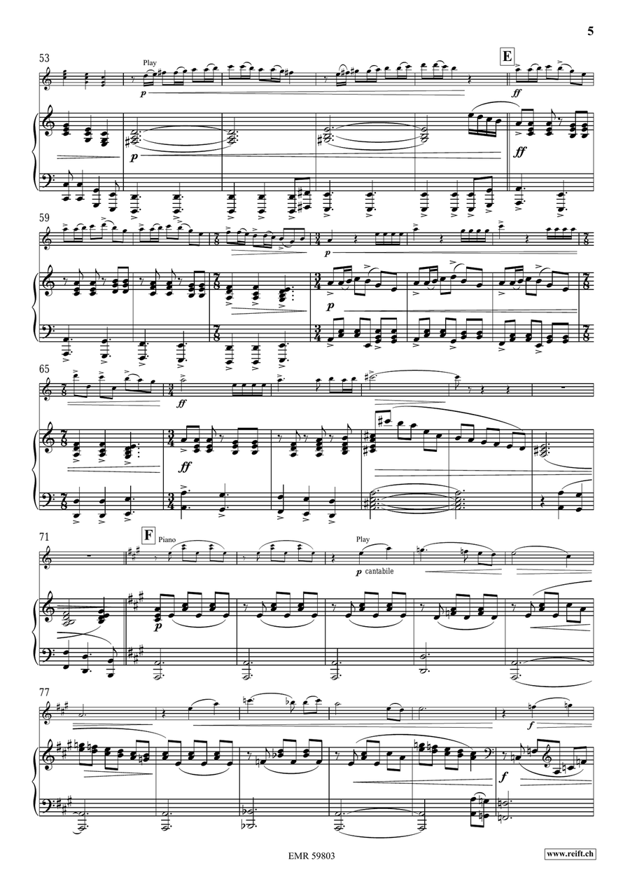 Epic Scenes Epic Scenes Flute Solo scores gallery preview page 7