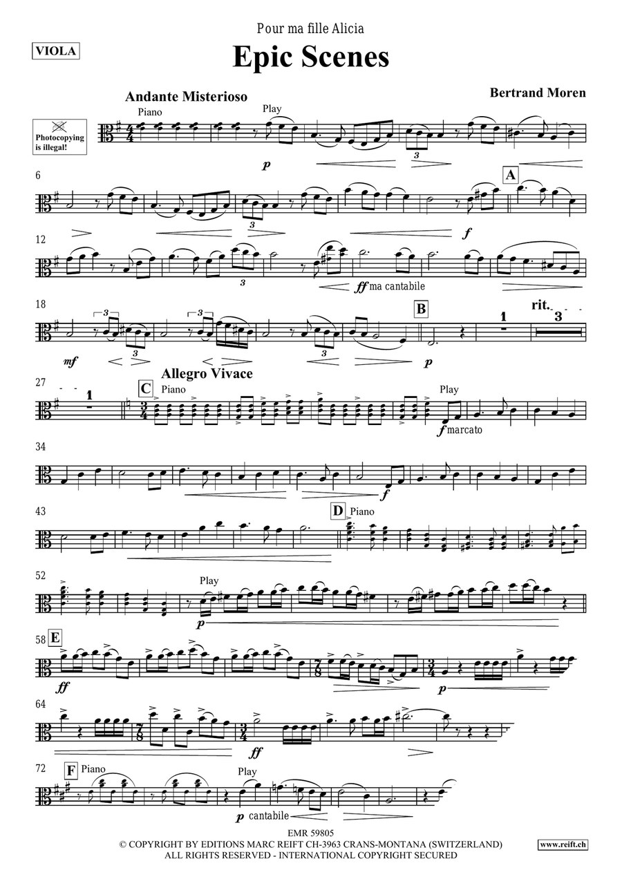 Epic Scenes Epic Scenes Piano Accompaniment scores gallery preview page 4
