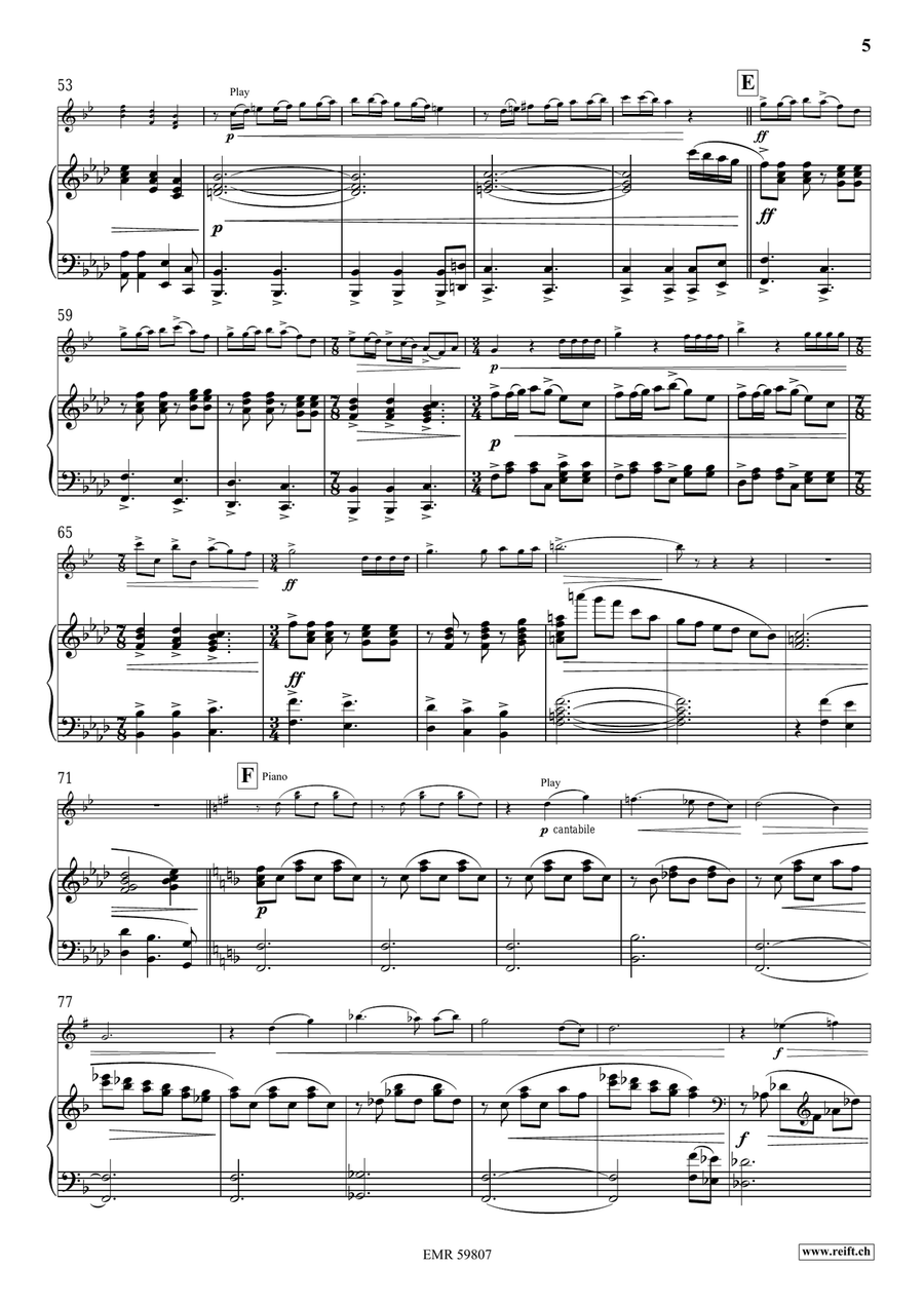 Epic Scenes Epic Scenes Clarinet Solo scores gallery preview page 7