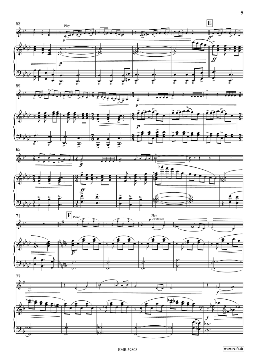 Epic Scenes Epic Scenes Bass Clarinet scores gallery preview page 7