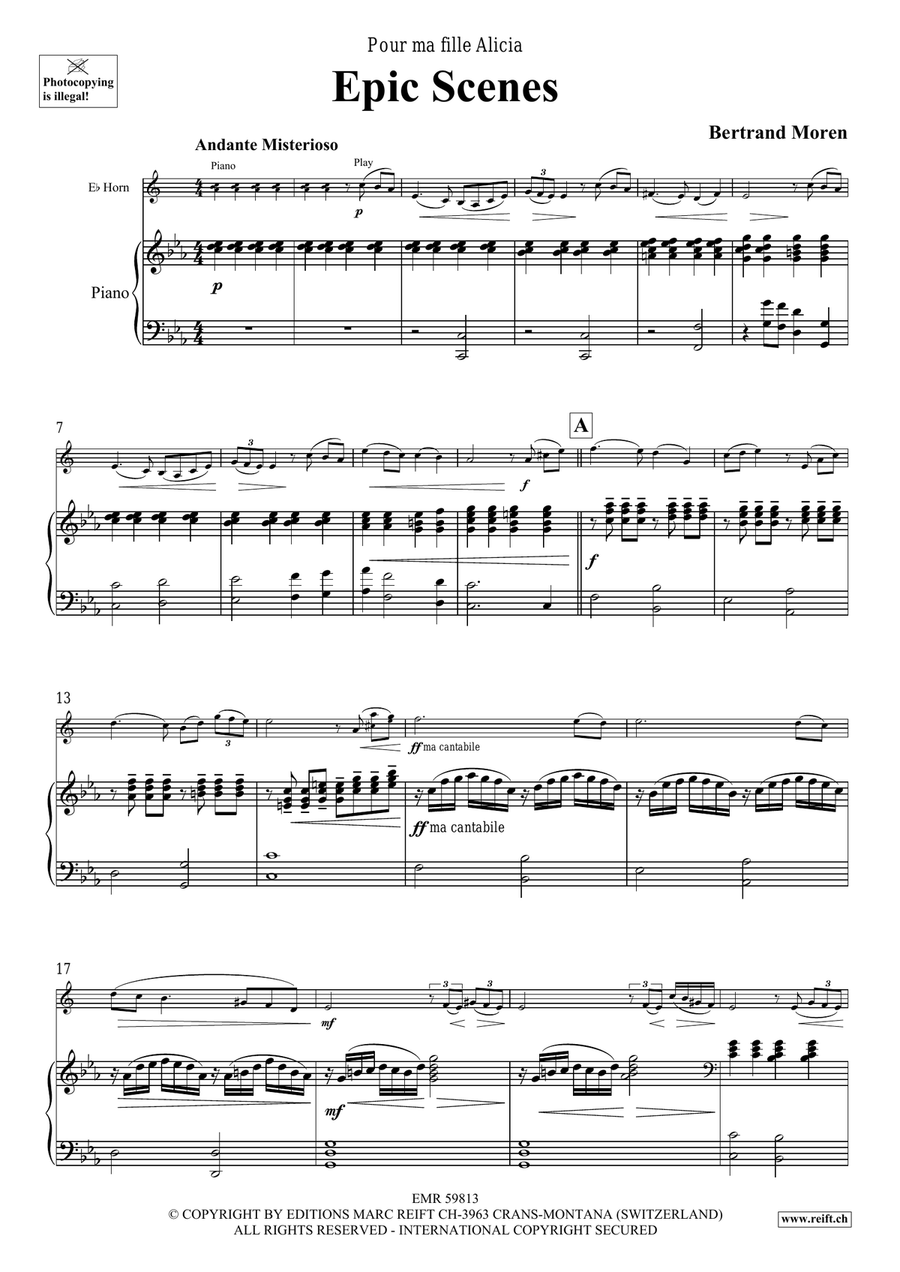 Epic Scenes Epic Scenes Horn scores gallery preview page 5
