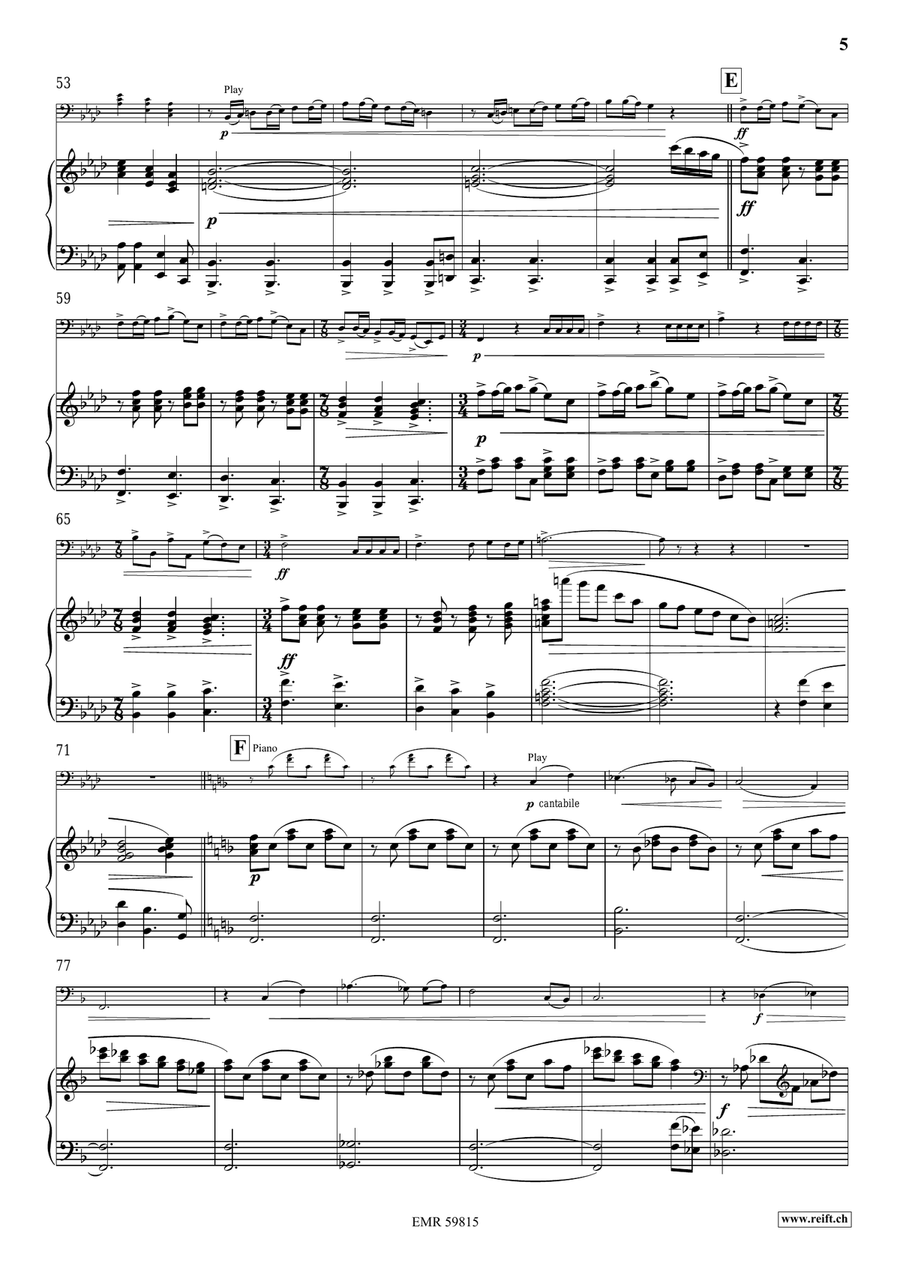 Epic Scenes Epic Scenes Bass Trombone scores gallery preview page 7
