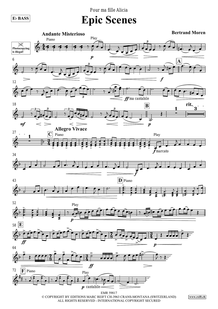 Epic Scenes Epic Scenes Voice Solo scores gallery preview page 4