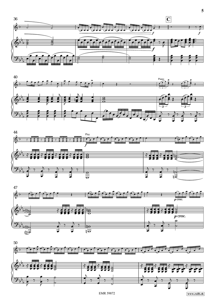 Fantasia di Primavera Fantasia di Primavera Euphonium scores gallery preview page 6