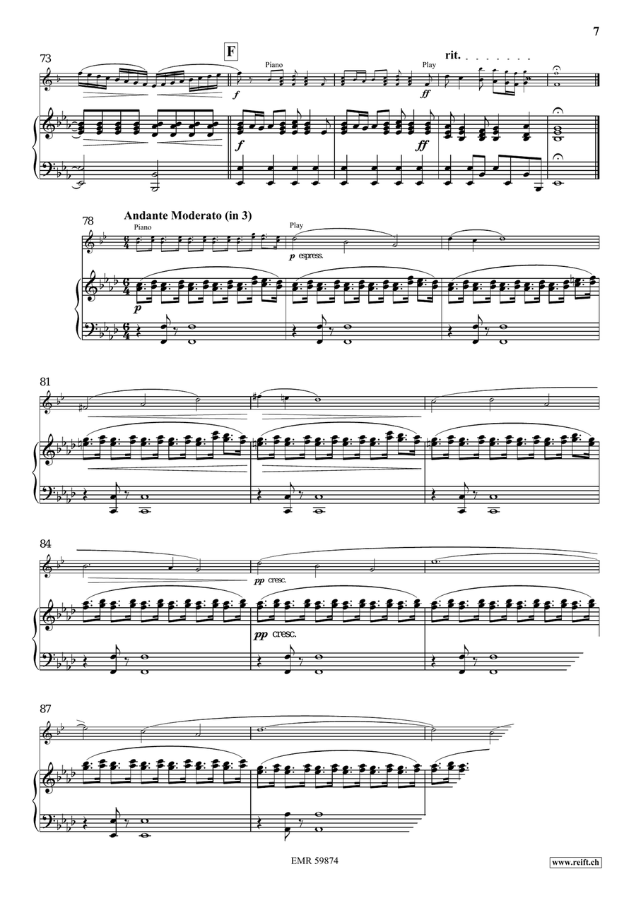 Fantasia di Primavera Fantasia di Primavera Voice Solo scores gallery preview page 8