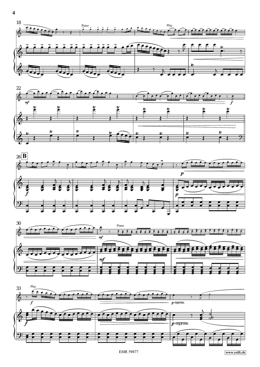 Fantasia di Primavera Fantasia di Primavera Piccolo scores gallery preview page 6