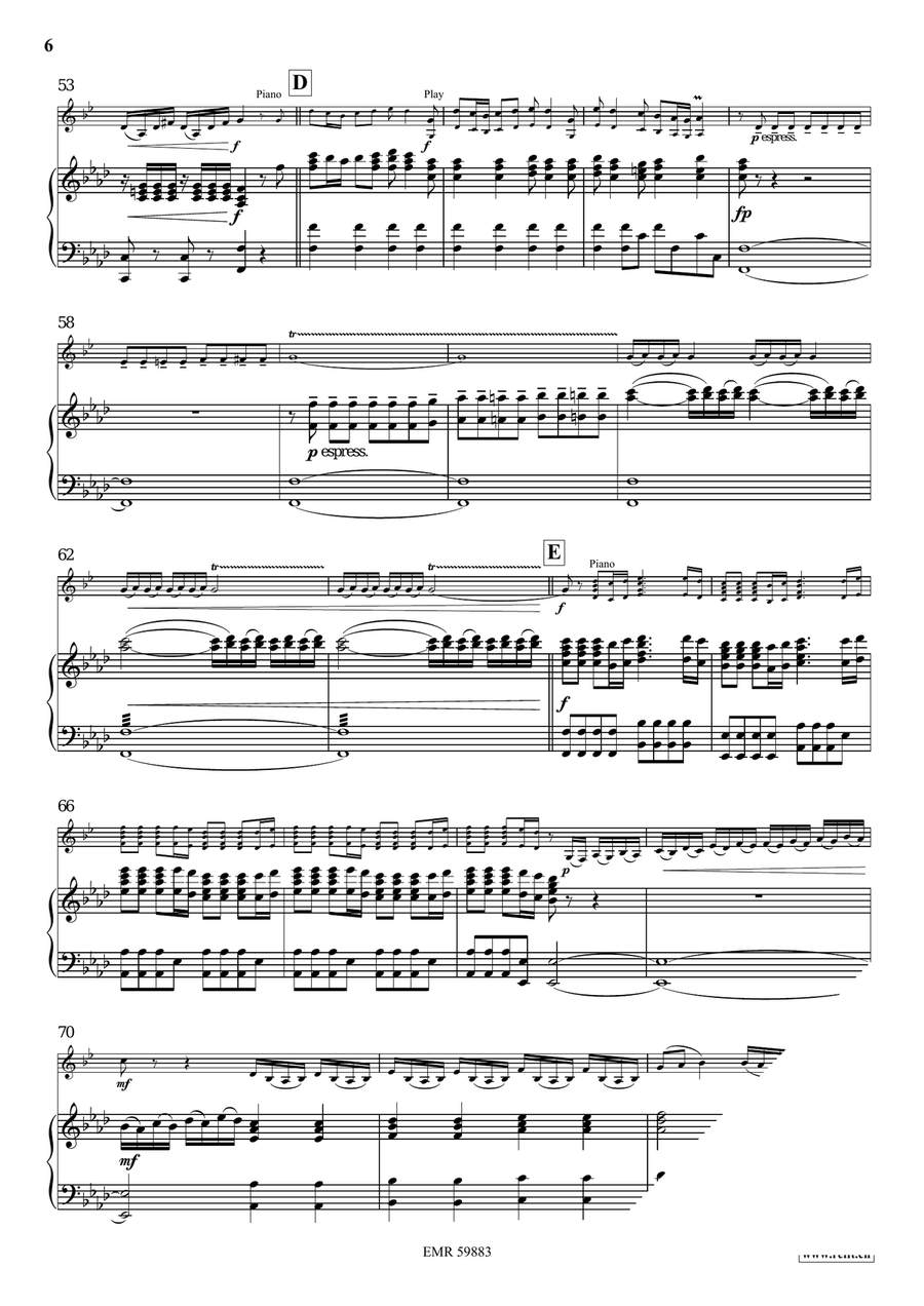 Fantasia di Primavera Fantasia di Primavera Bass Clarinet scores gallery preview page 8