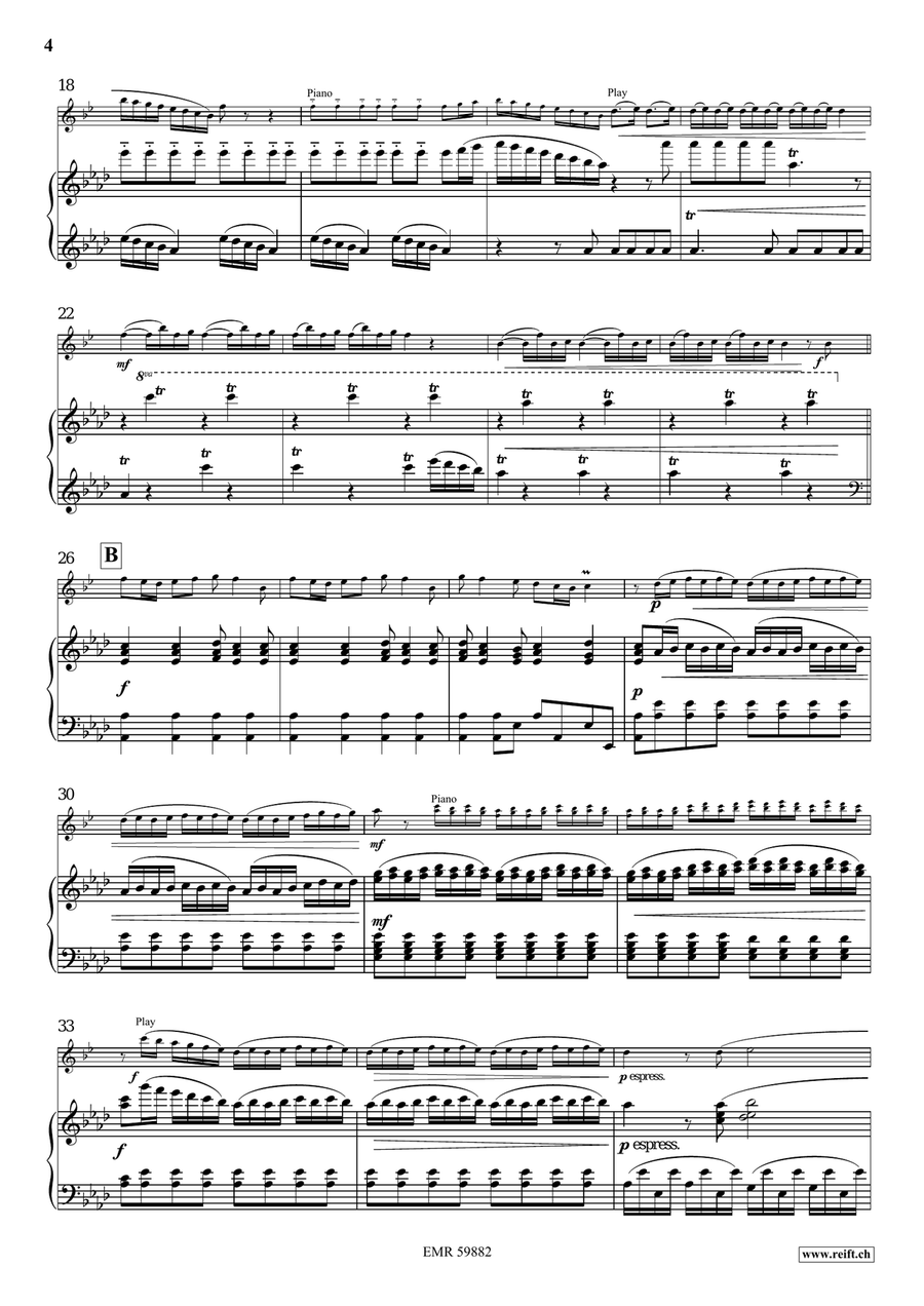 Fantasia di Primavera Fantasia di Primavera Clarinet Solo scores gallery preview page 6