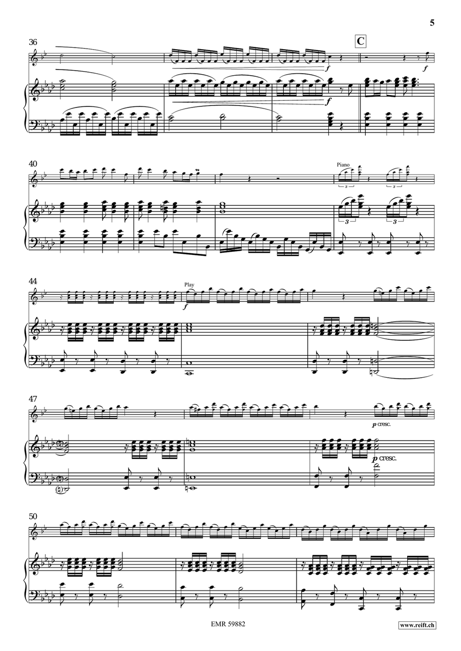 Fantasia di Primavera Fantasia di Primavera Clarinet Solo scores gallery preview page 7