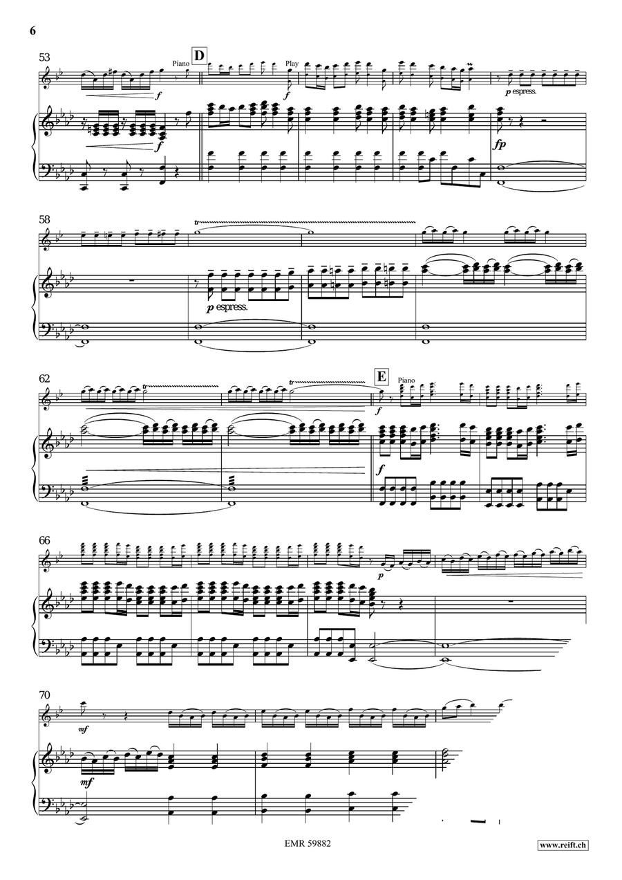 Fantasia di Primavera Fantasia di Primavera Clarinet Solo scores gallery preview page 8