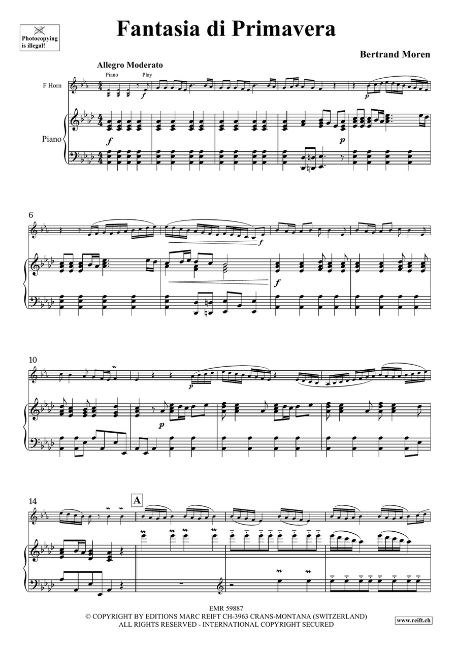 Fantasia di Primavera Fantasia di Primavera Horn scores gallery preview page 5