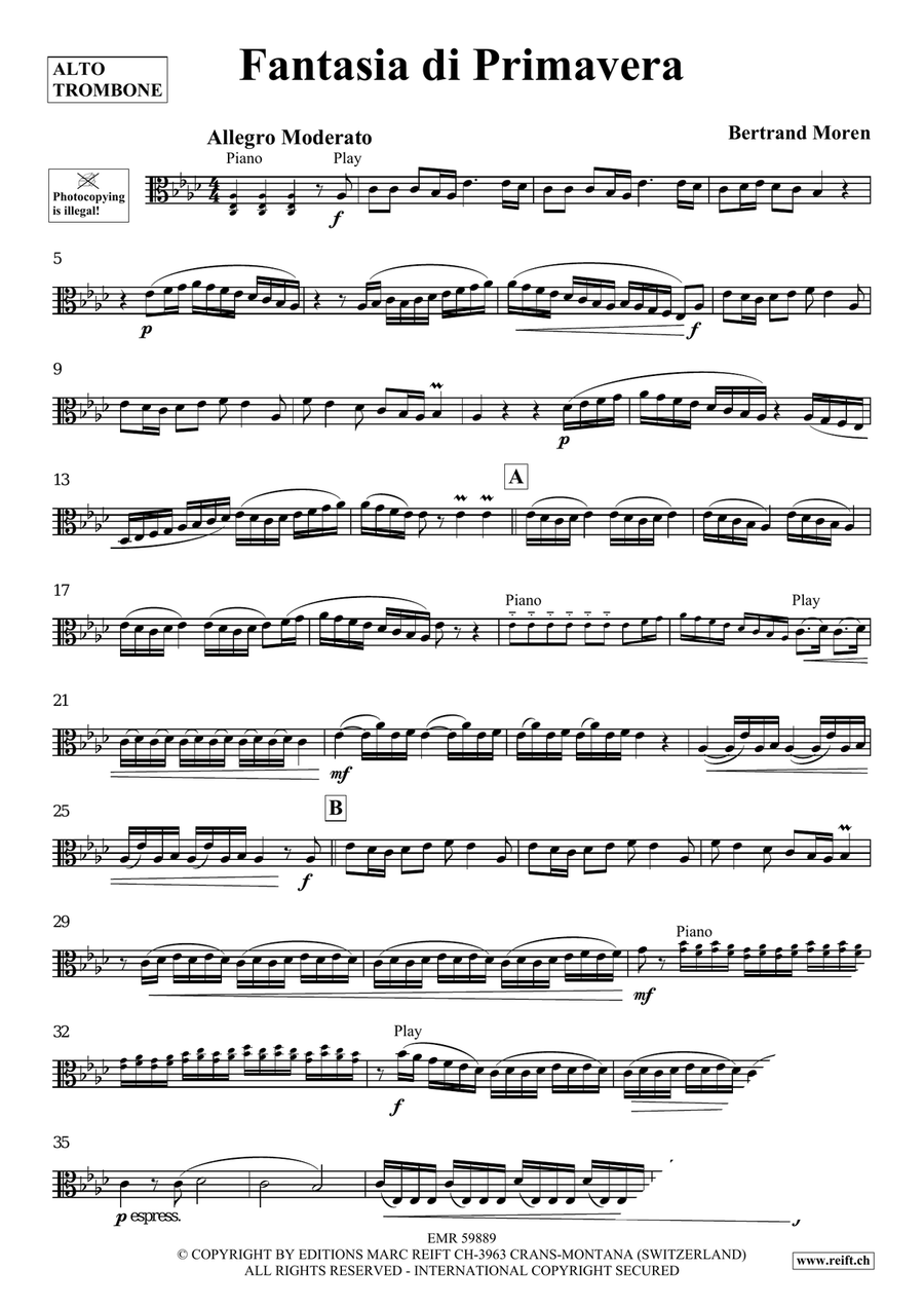 Fantasia di Primavera Fantasia di Primavera Piano Accompaniment scores gallery preview page 4