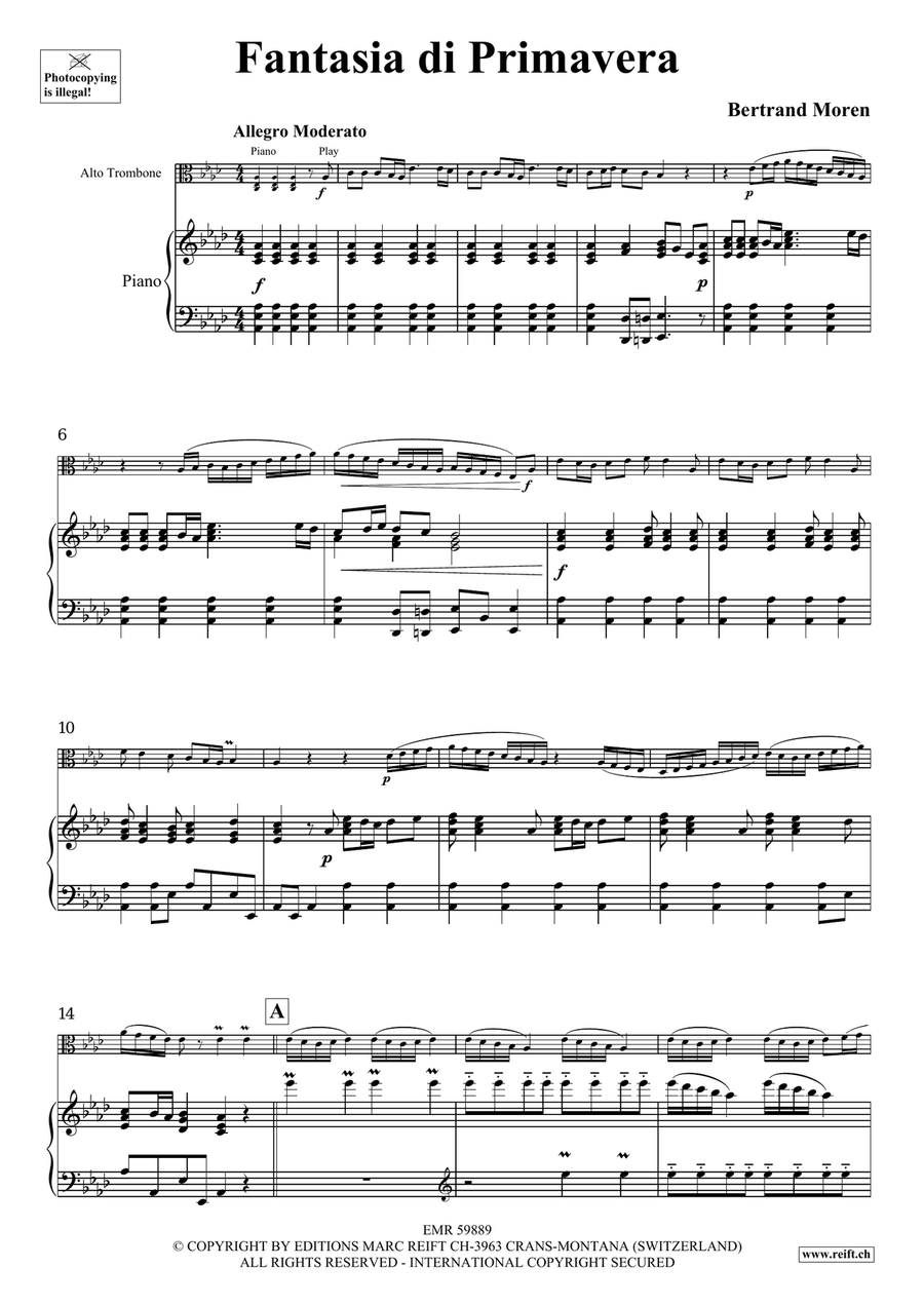 Fantasia di Primavera Fantasia di Primavera Piano Accompaniment scores gallery preview page 5