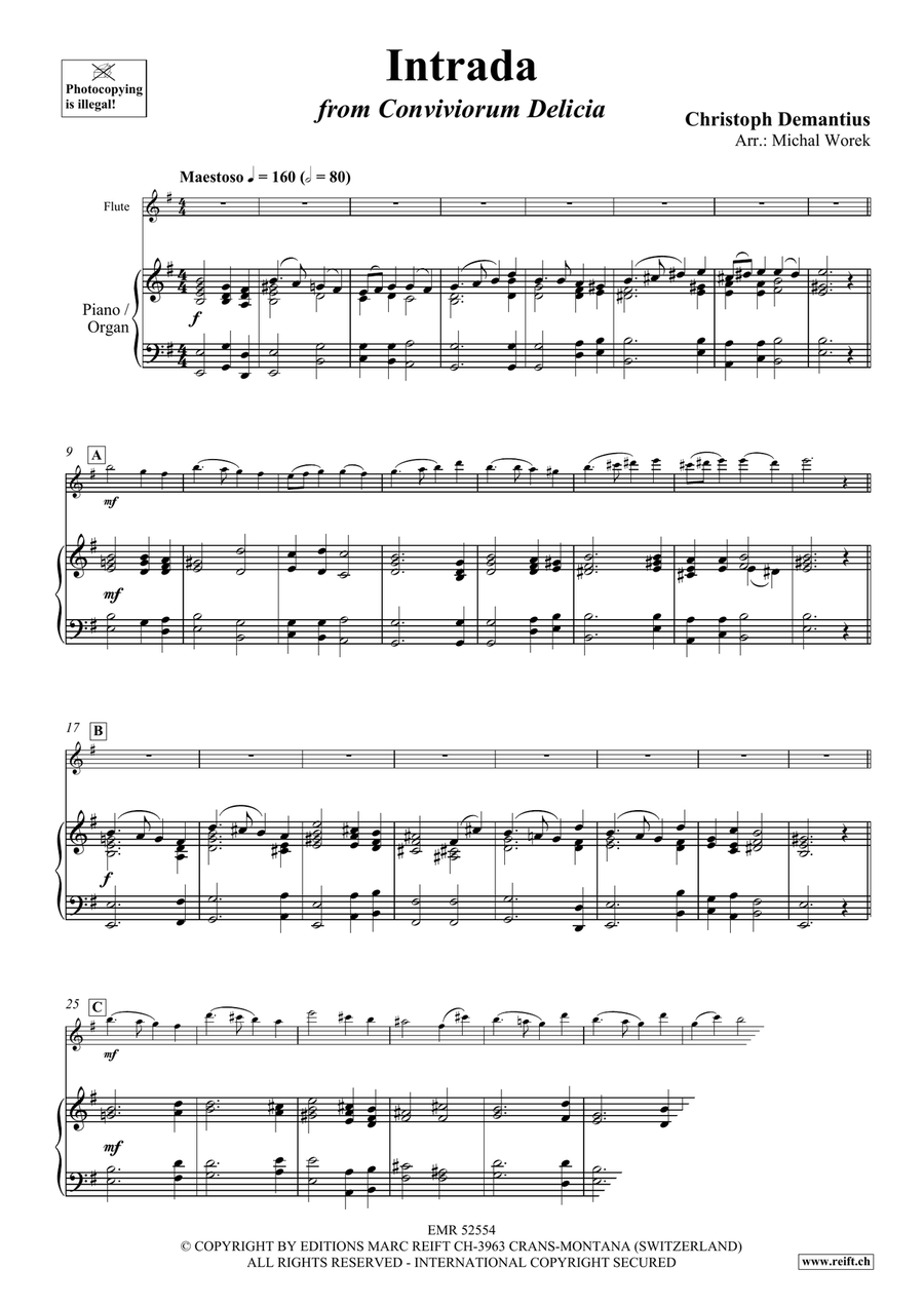 Intrada Intrada Flute Solo scores gallery preview page 3