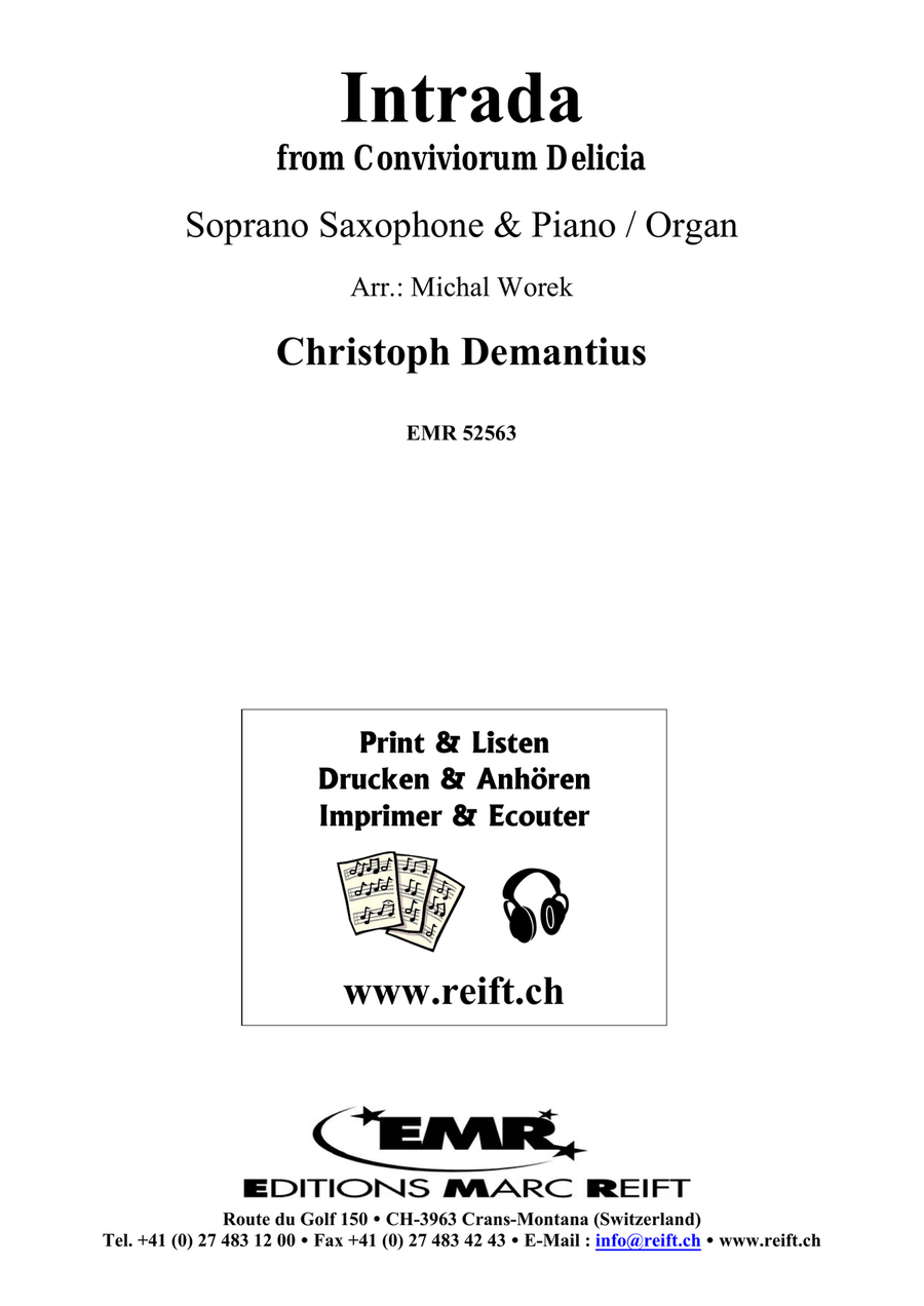 Intrada Intrada Soprano Saxophone scores gallery preview page 2