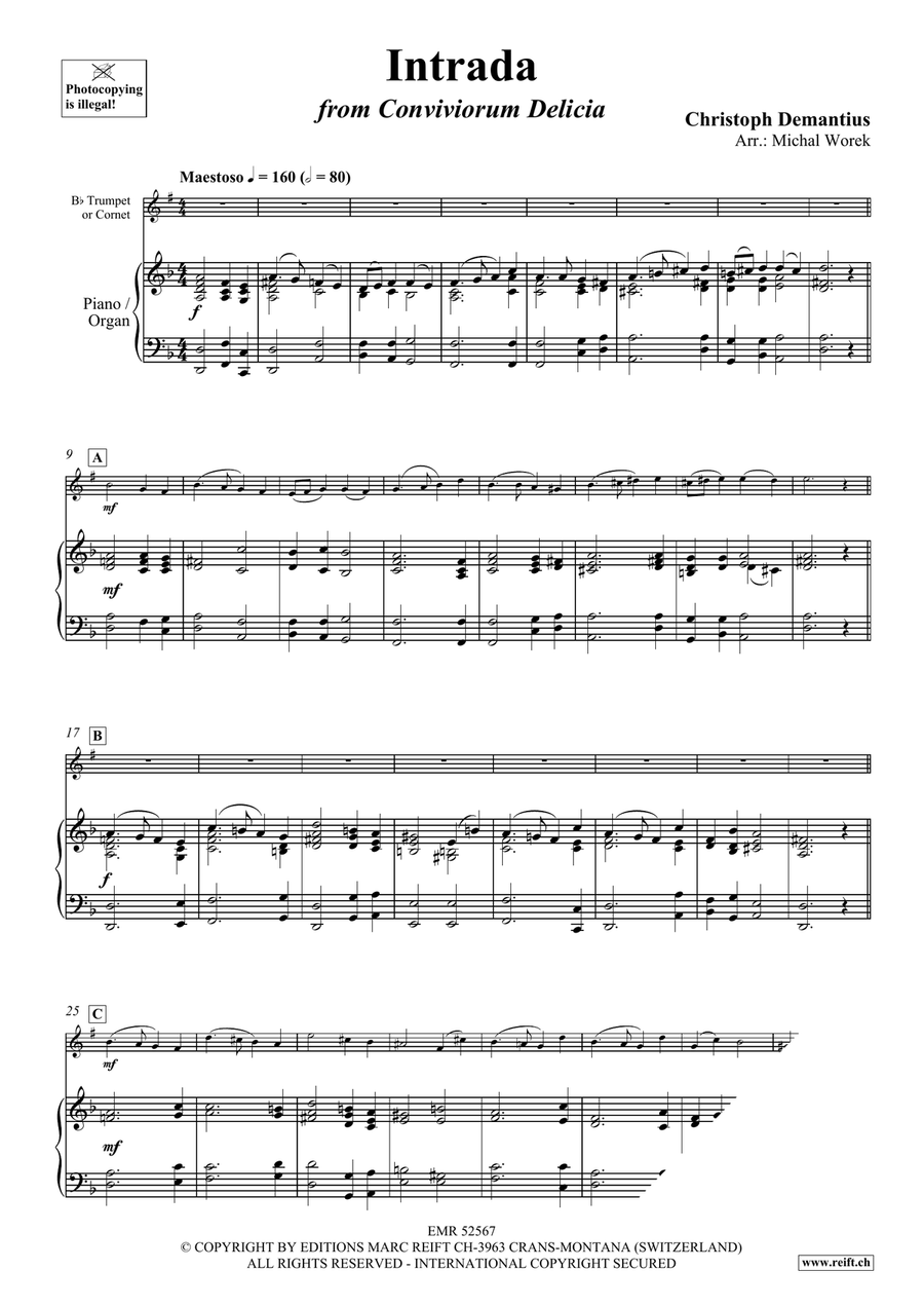 Intrada Intrada Cornet scores gallery preview page 3
