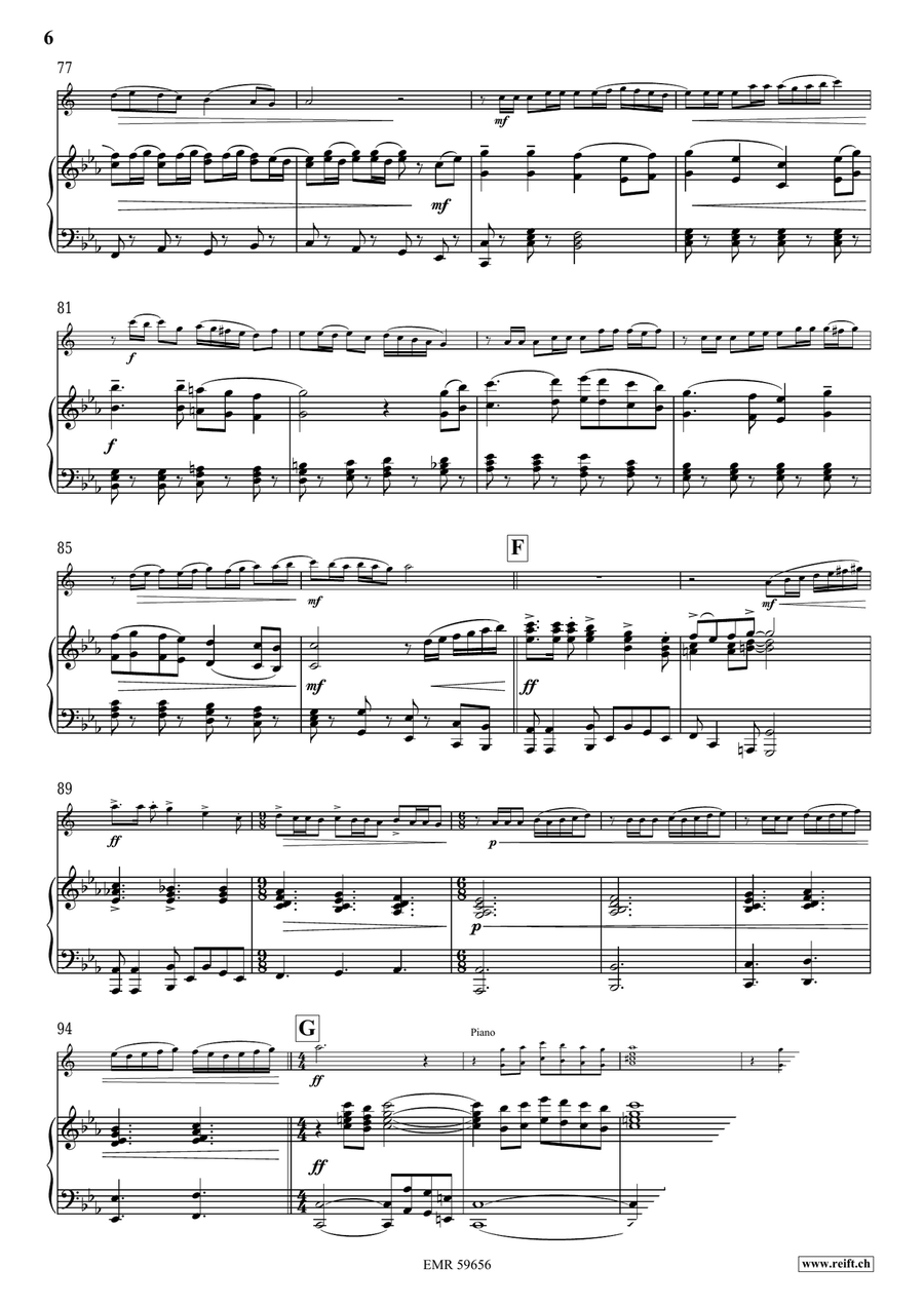 The Middle Age The Middle Age Alto Saxophone scores gallery preview page 8