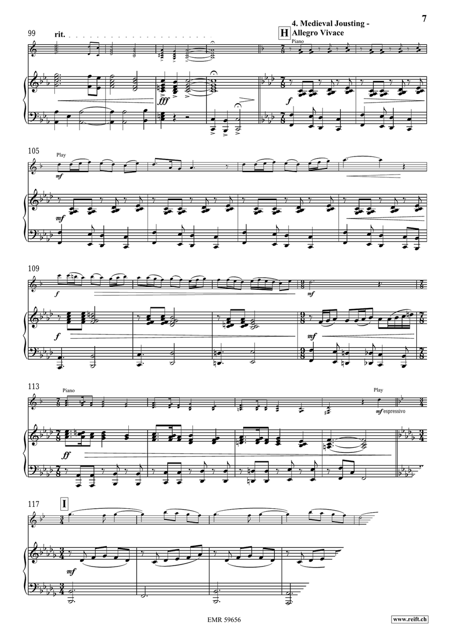 The Middle Age The Middle Age Alto Saxophone scores gallery preview page 9