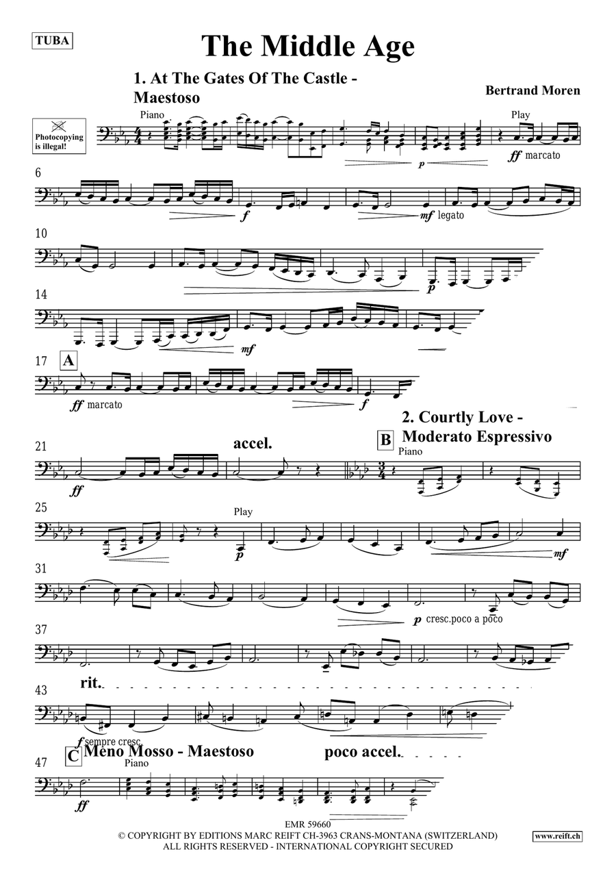 The Middle Age The Middle Age Tuba scores gallery preview page 4