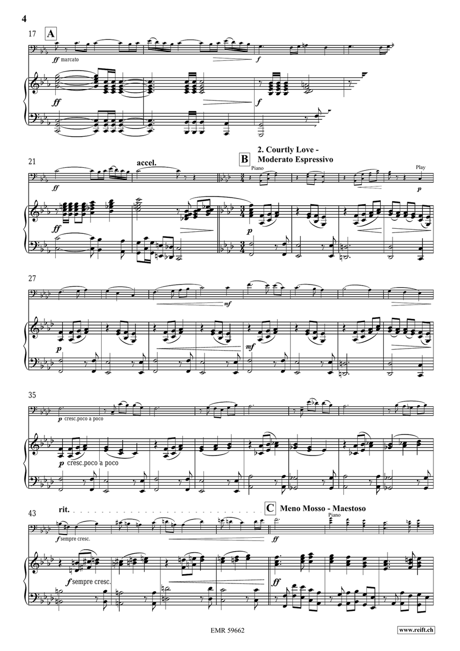 The Middle Age The Middle Age Piano Accompaniment scores gallery preview page 6