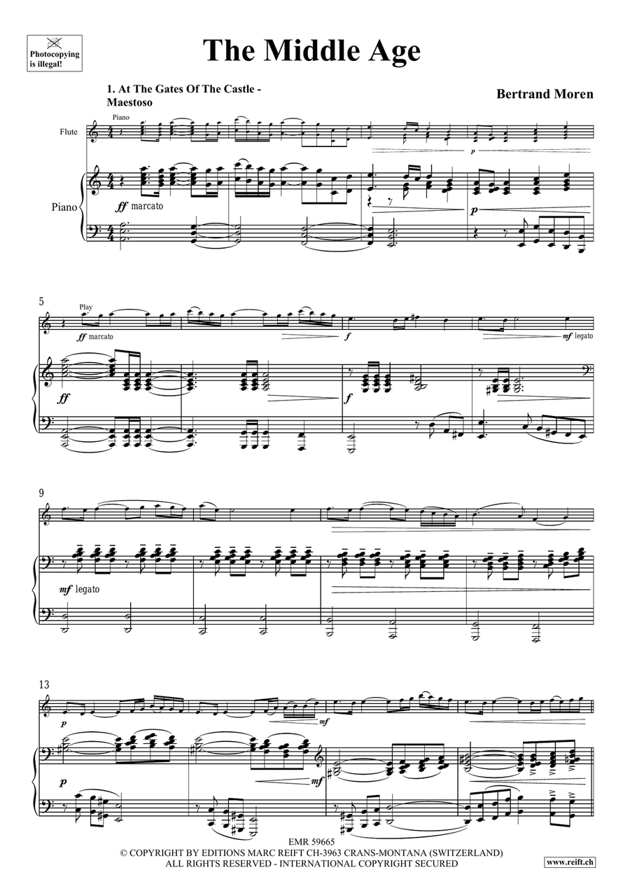 The Middle Age The Middle Age Flute Solo scores gallery preview page 5