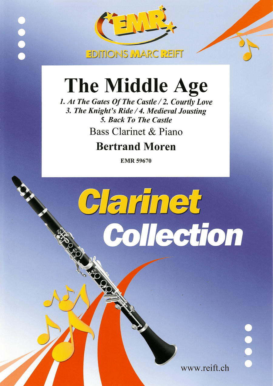 The Middle Age The Middle Age Bass Clarinet scores gallery preview page 1