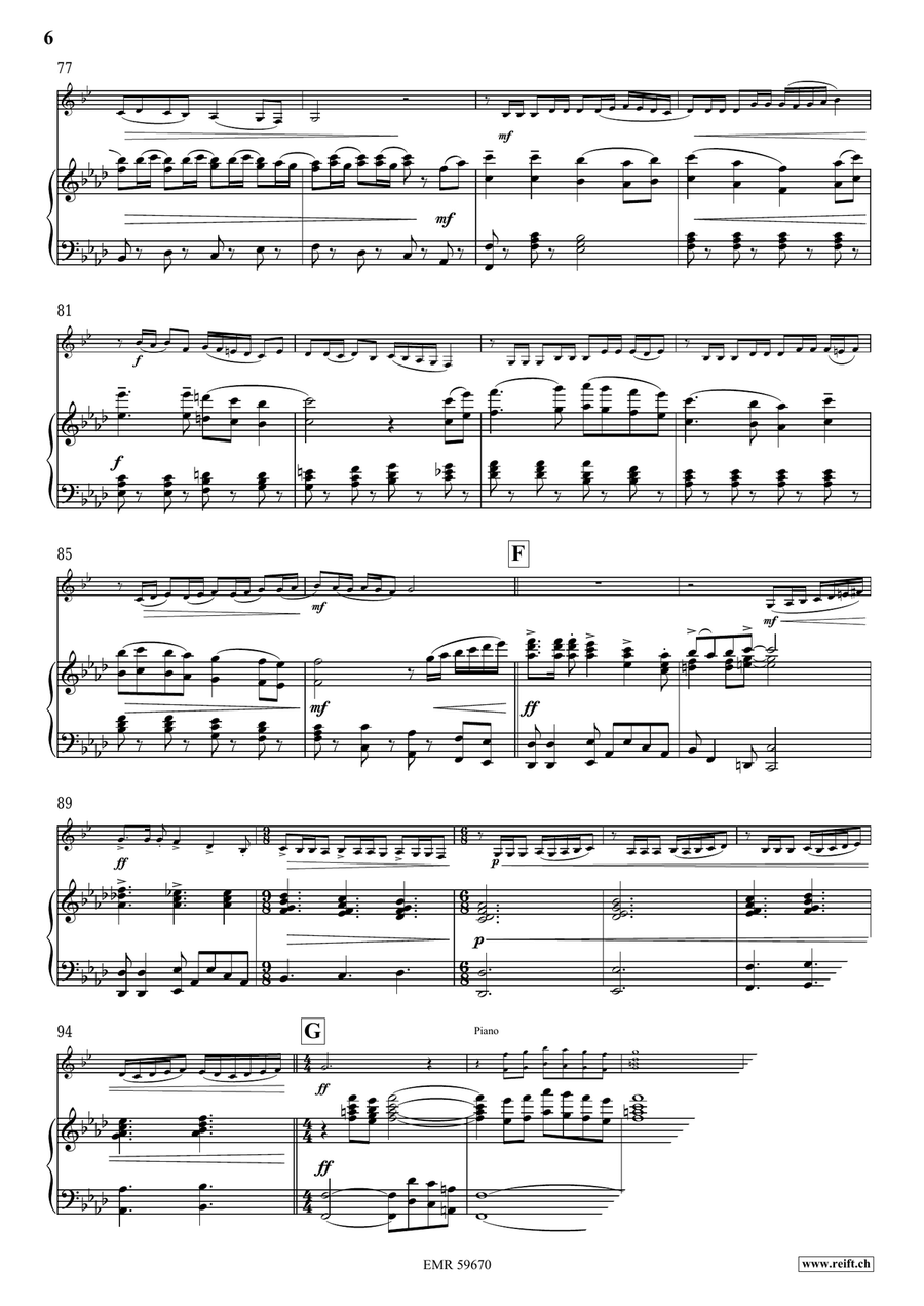 The Middle Age The Middle Age Bass Clarinet scores gallery preview page 8