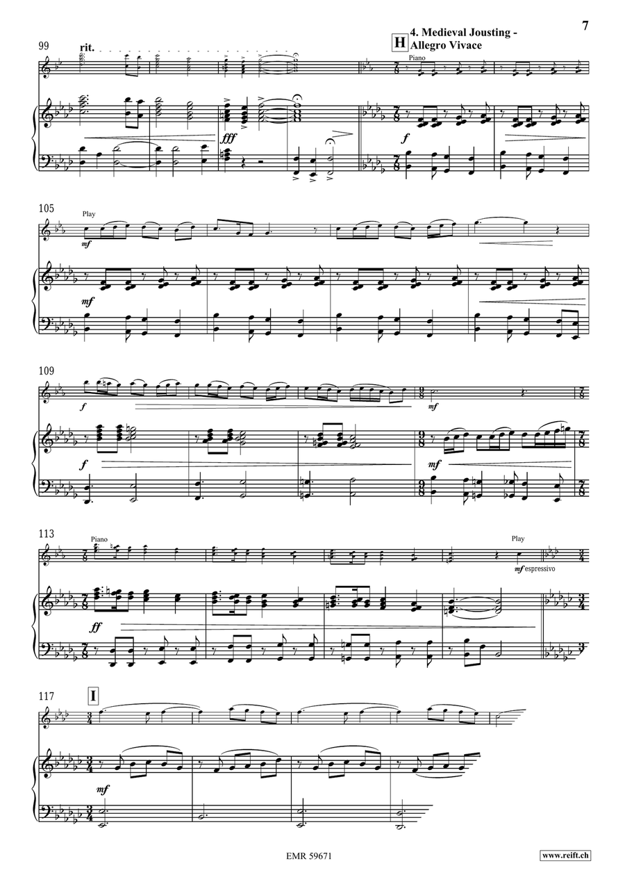 The Middle Age The Middle Age Soprano Saxophone scores gallery preview page 9