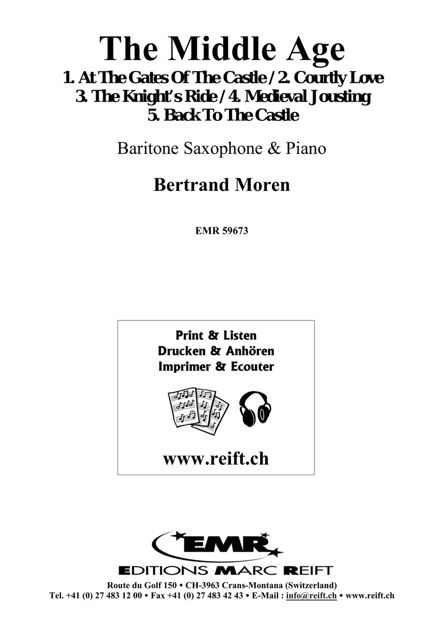 The Middle Age The Middle Age Baritone Saxophone scores gallery preview page 2