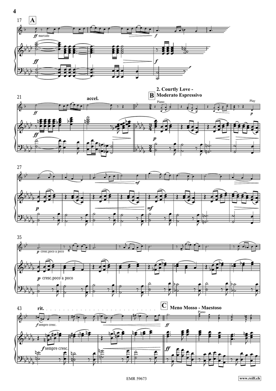 The Middle Age The Middle Age Baritone Saxophone scores gallery preview page 6