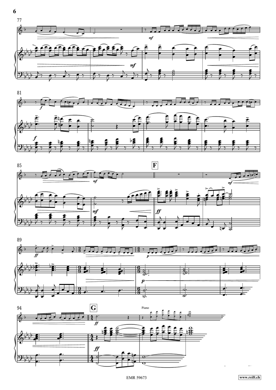 The Middle Age The Middle Age Baritone Saxophone scores gallery preview page 8