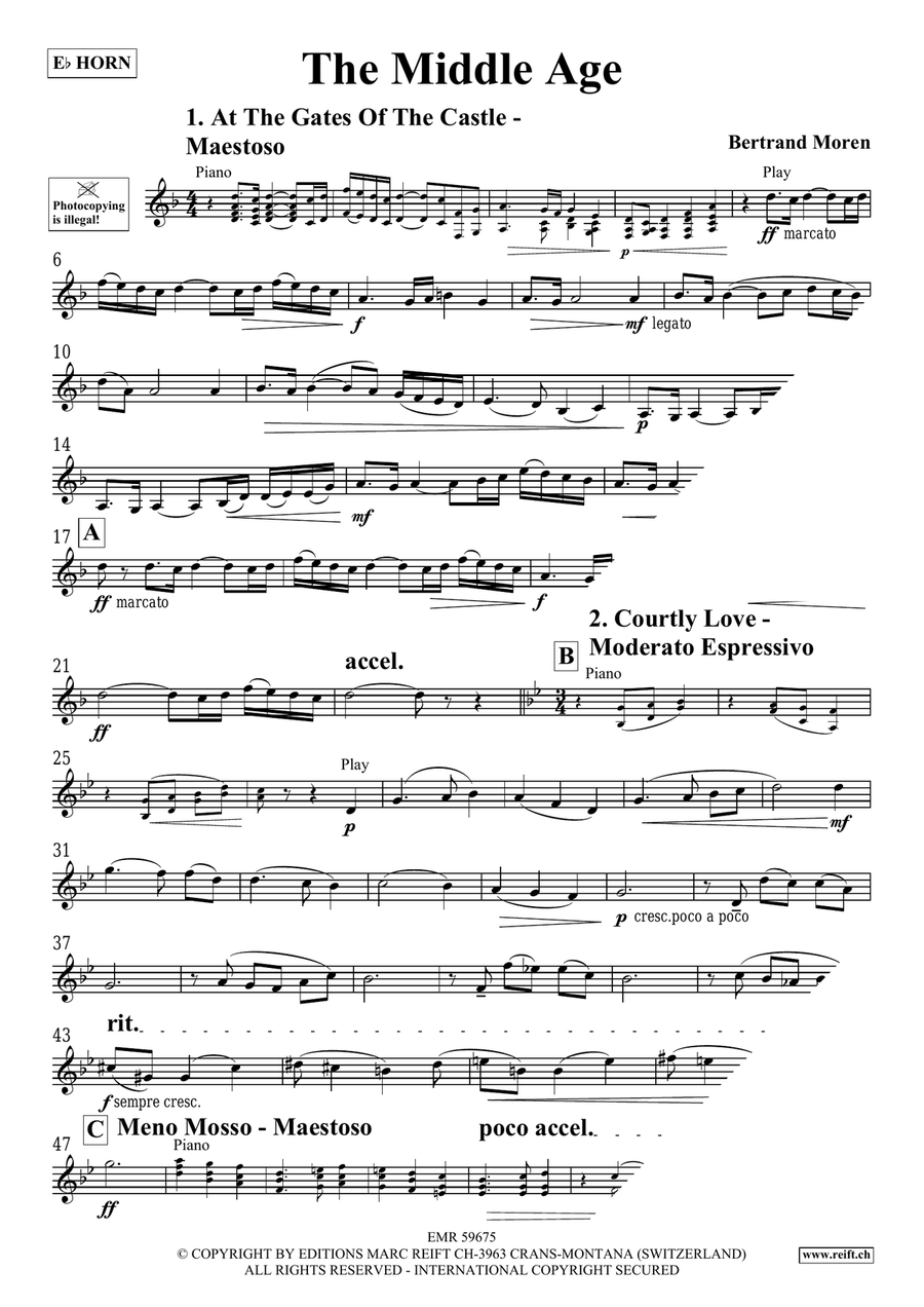 The Middle Age The Middle Age Horn scores gallery preview page 4