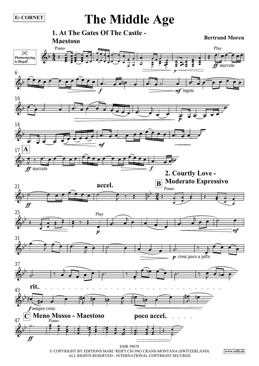 The Middle Age The Middle Age Cornet scores gallery preview page 4