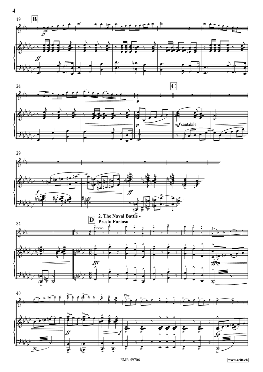The Conquest Of The Oceans Alto Saxophone scores gallery preview page 6