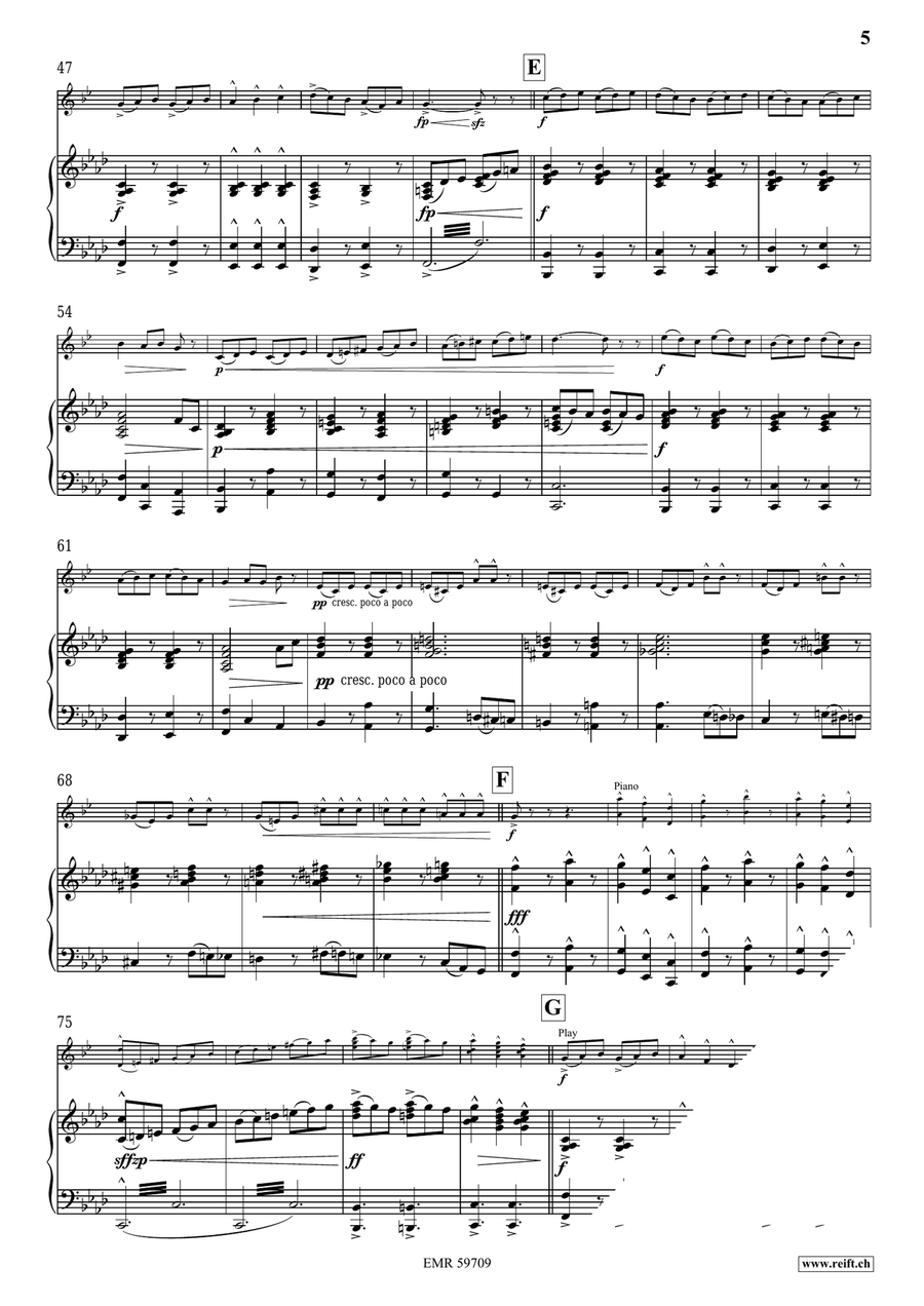 The Conquest Of The Oceans Euphonium scores gallery preview page 7