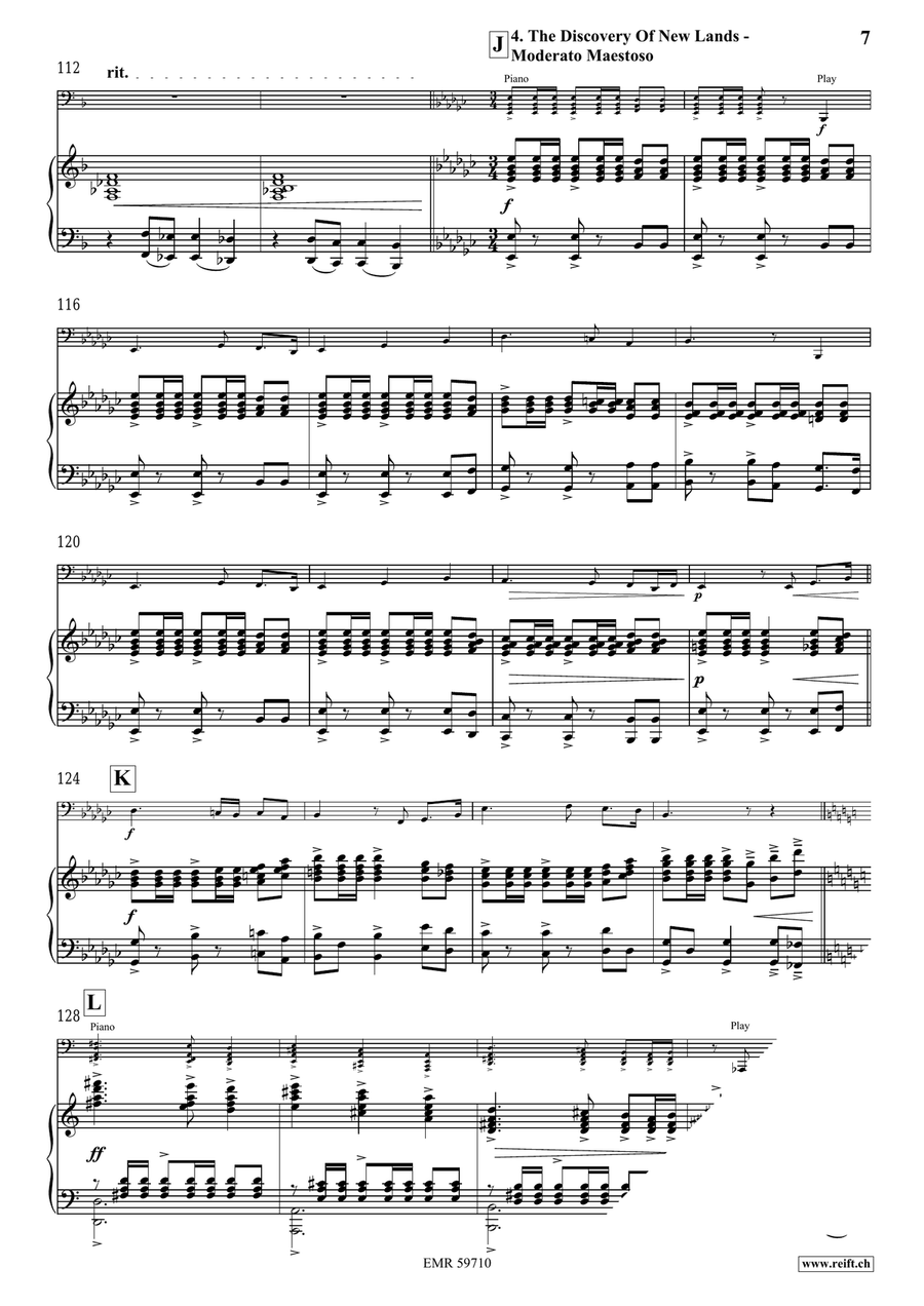 The Conquest Of The Oceans Tuba scores gallery preview page 9