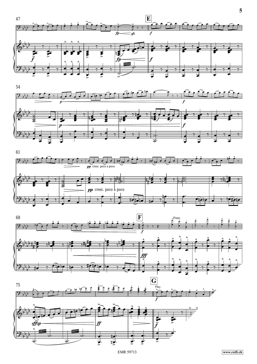 The Conquest Of The Oceans Double Bass scores gallery preview page 7