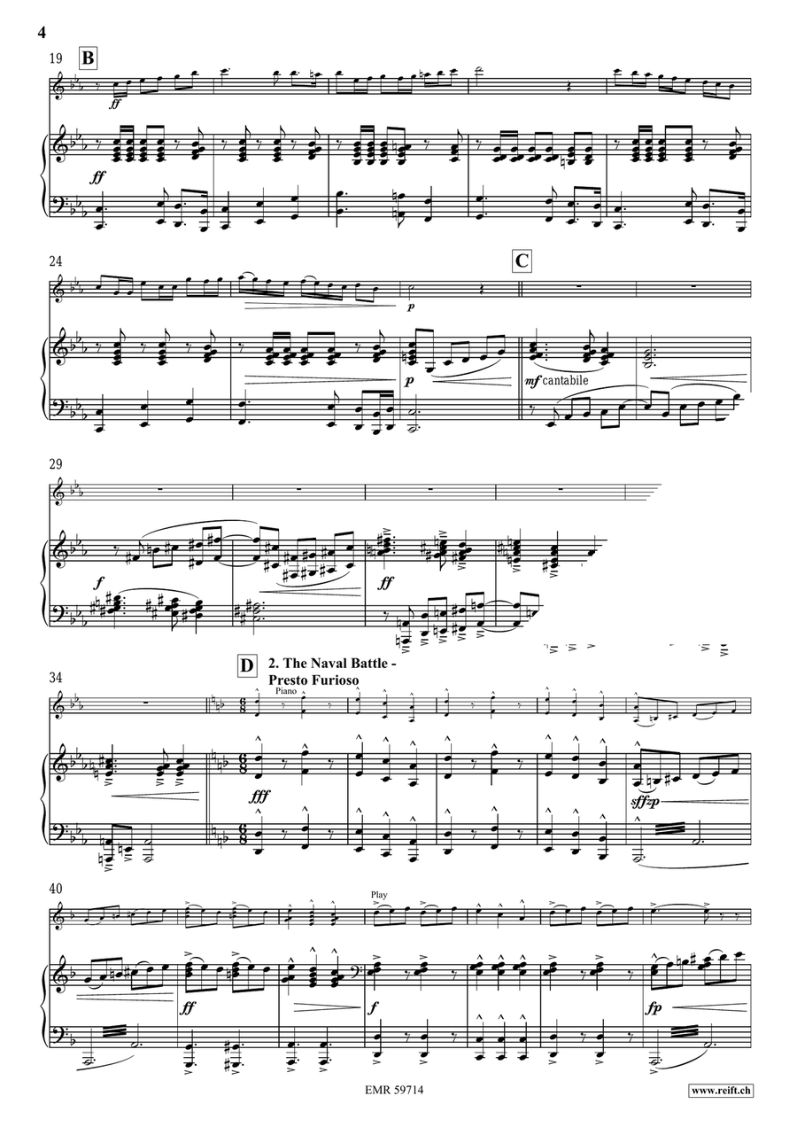 The Conquest Of The Oceans Piccolo scores gallery preview page 6