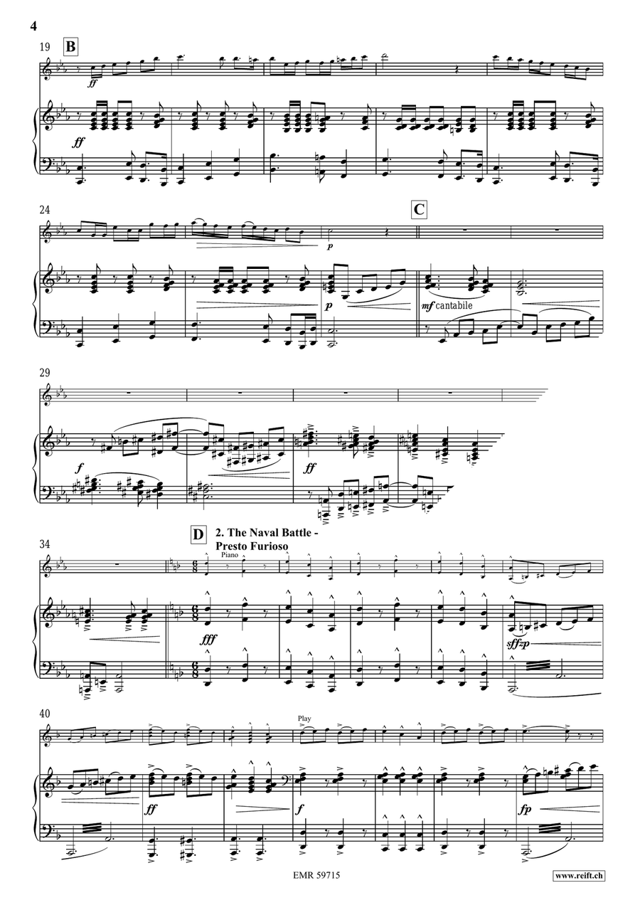 The Conquest Of The Oceans Flute Solo scores gallery preview page 6