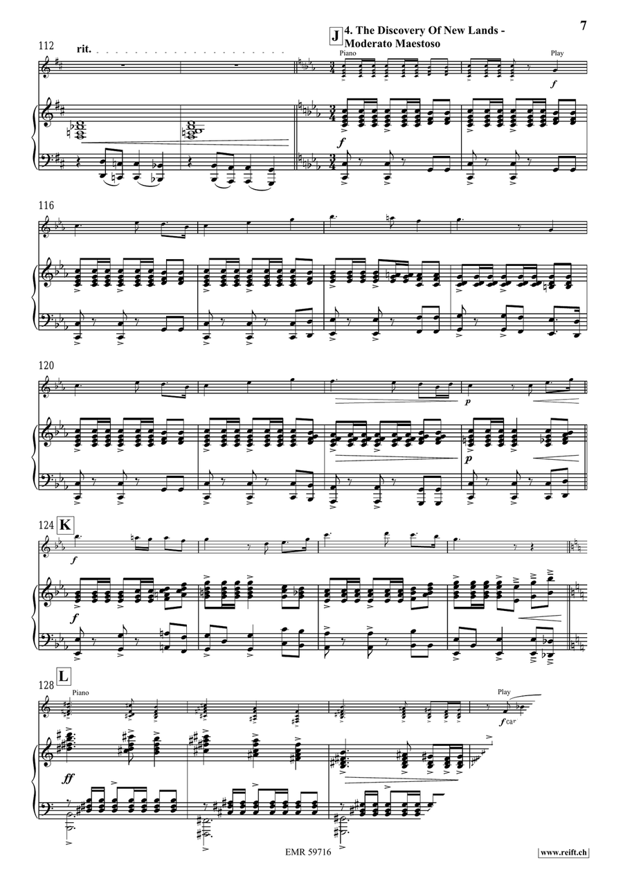 The Conquest Of The Oceans Violin Solo scores gallery preview page 9