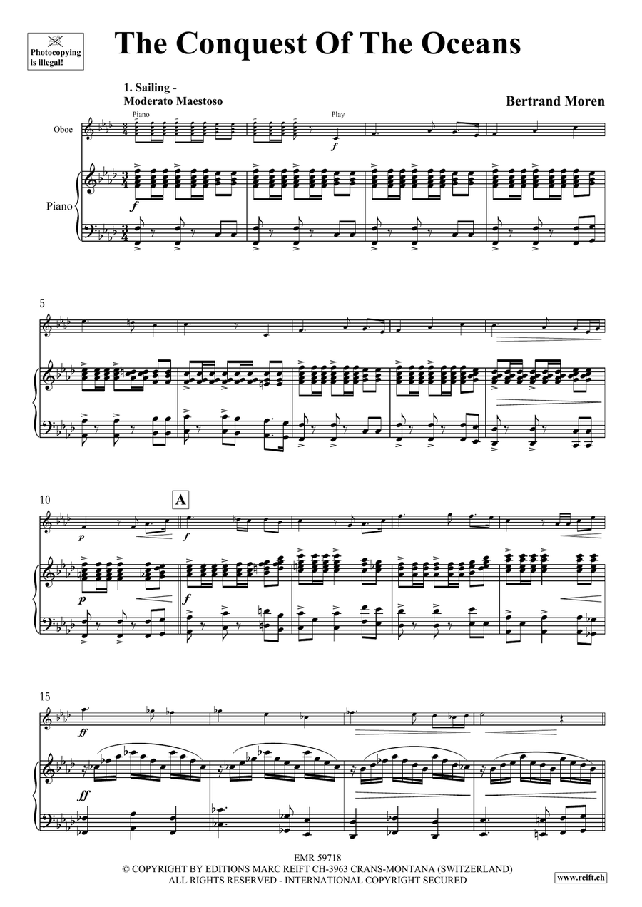 The Conquest Of The Oceans Piano Accompaniment scores gallery preview page 5